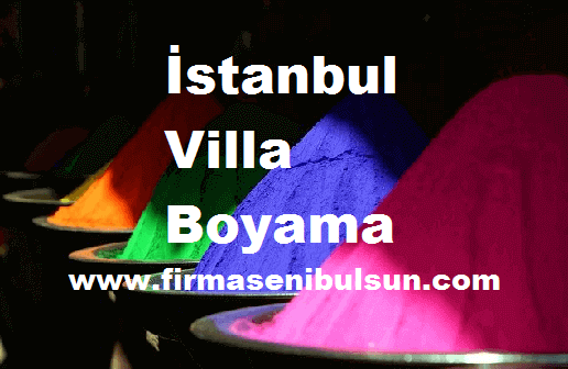 istanbul villa boyama