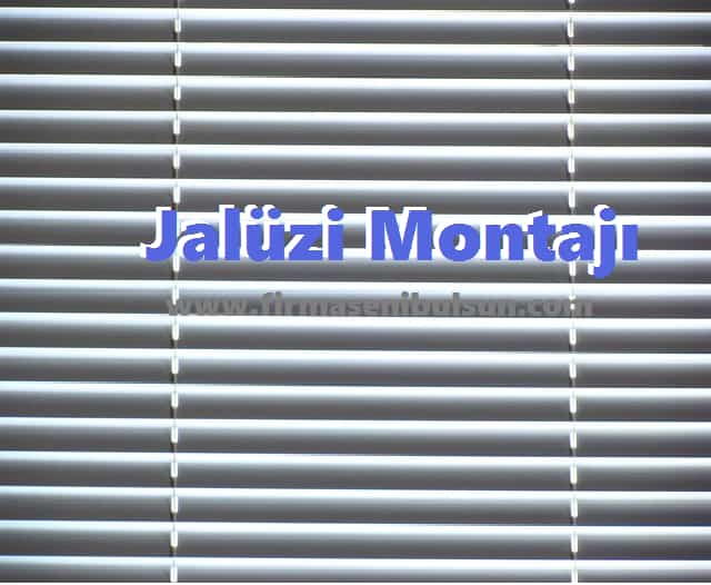 jaluzi montajı